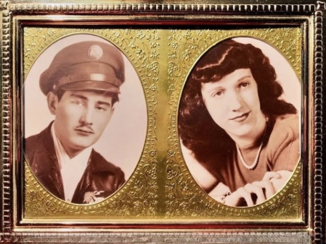 A portrait of the original Gus & Jean, grandparents and inspiration of this husband and wife duo.